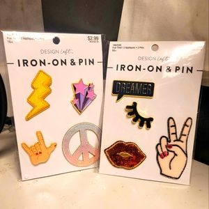 Design Loft Iron On & Pins